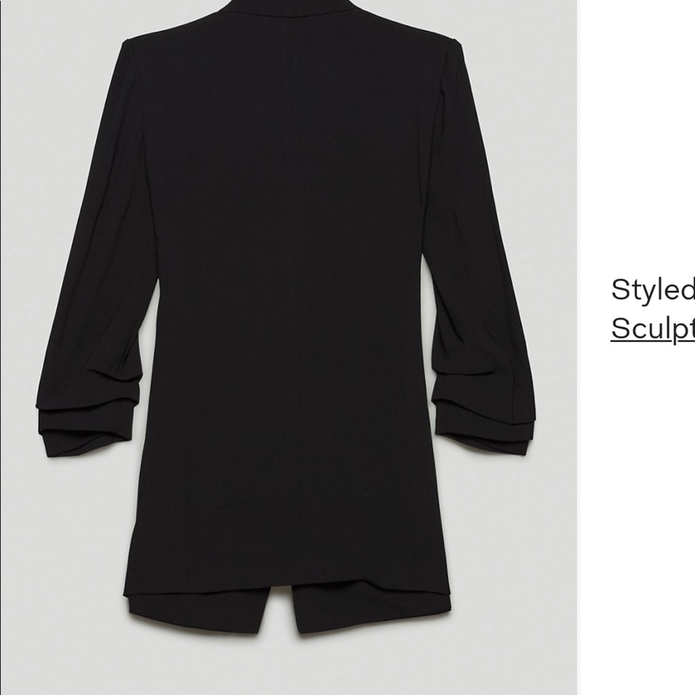 Babaton power blazer black size 6